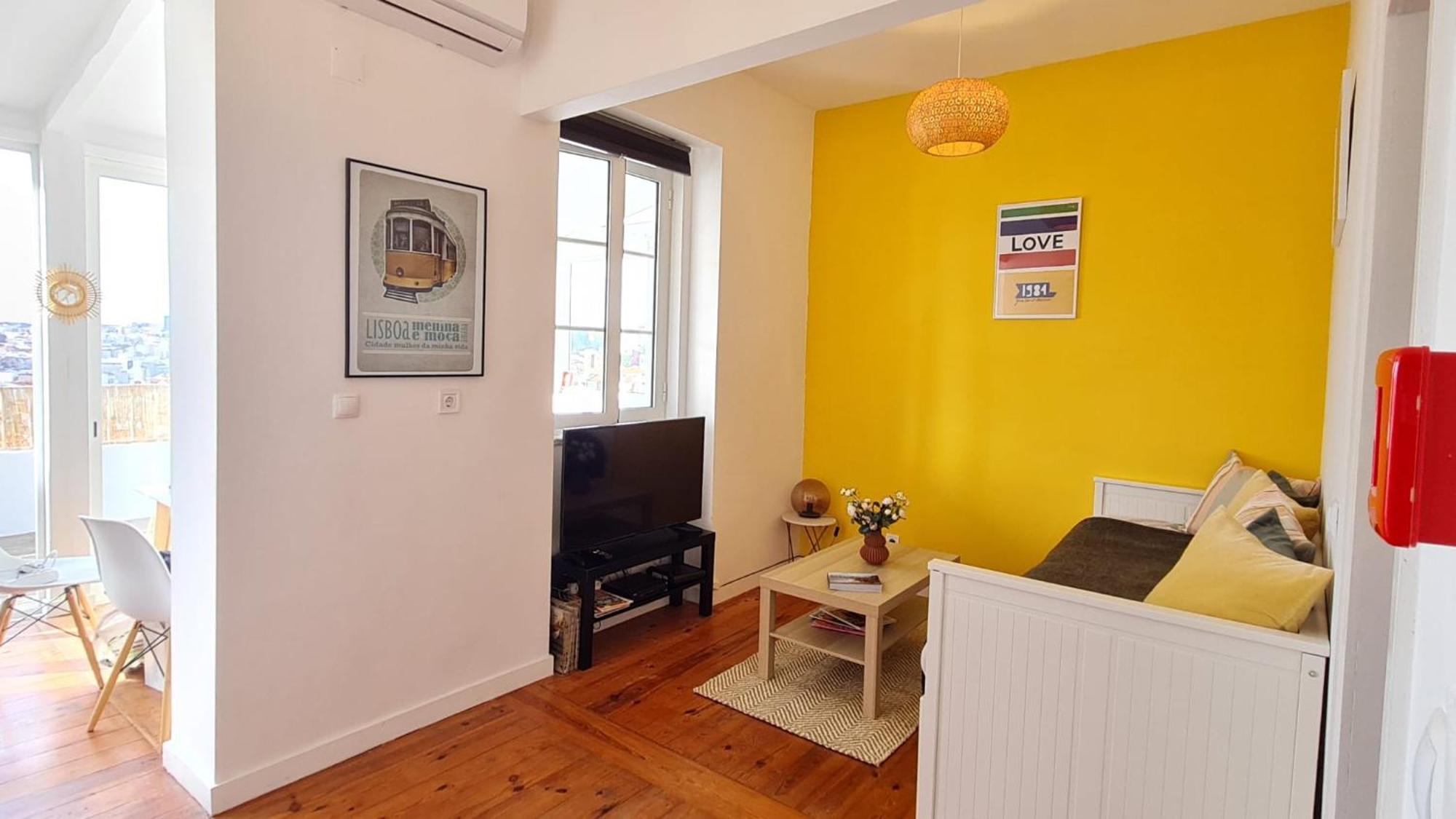 Happy Stay Lisbon - Suite With A View, Private Terrace & Ac Экстерьер фото